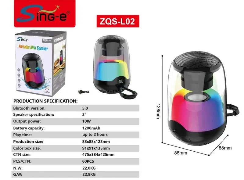 Sing-e ZQS-L02 Speaker Mini